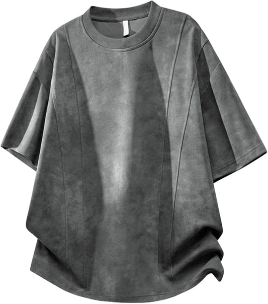 tシャツ メンズ 夏服 タイダイ T シャツ 半袖 冷感 涼しい アイスシルク ひんやり 大きいサイズ ゆったり 吸汗速乾 薄手 通気性 快適 カジュアル シンプル オシャレ 無地 サマー 服 ユニセックス トップス